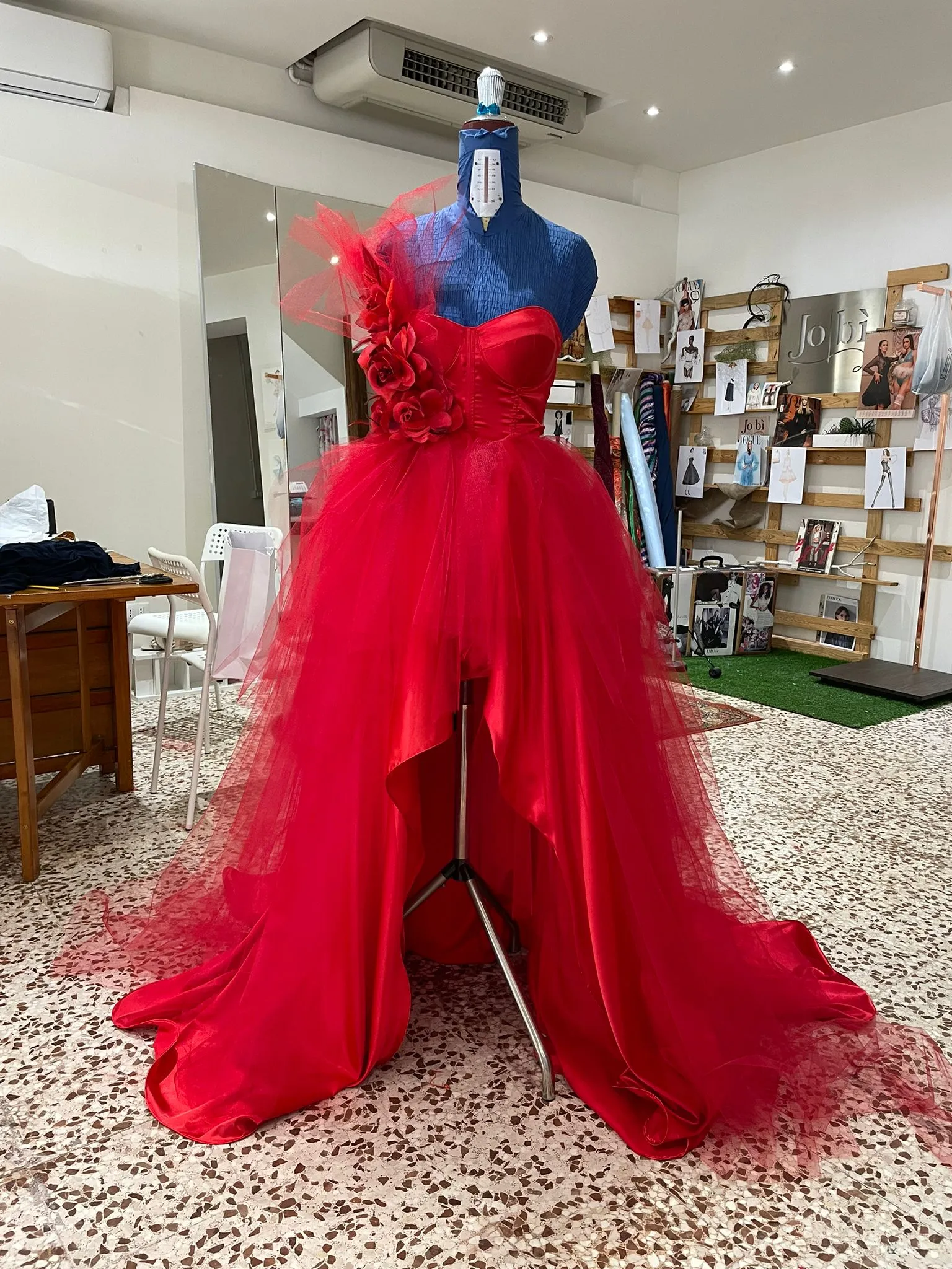 Jobì abito rosso Jobì abito rosso
